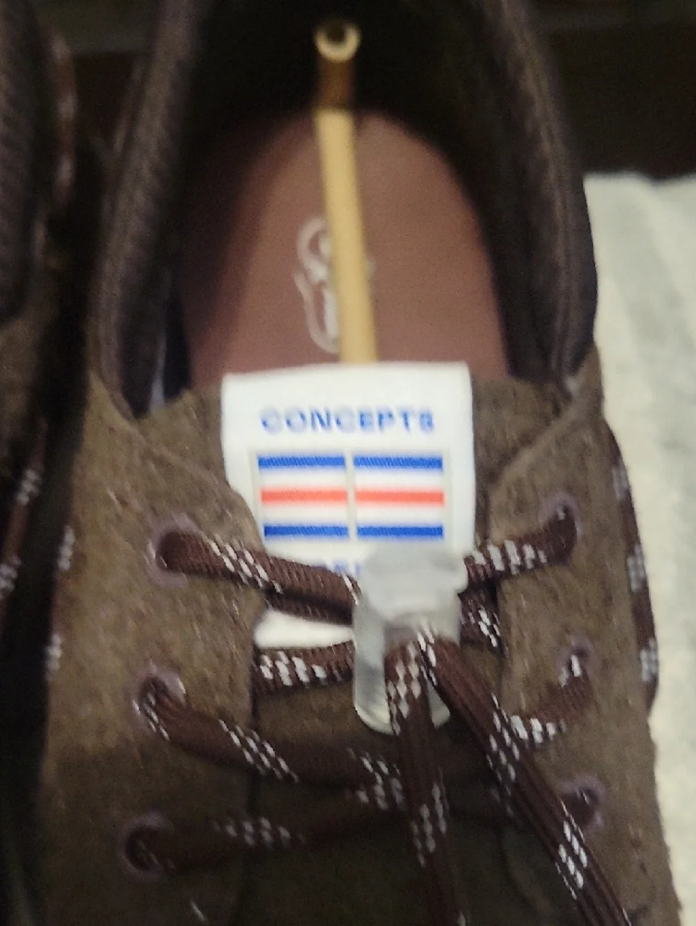 Concepts x Sperry Authentic Original 3-Eye Cup (Brown) Sz 11